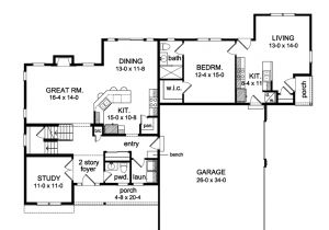 Home Plans with Inlaw Apartments Home Plan Colonial Boasts A Complete In Law Apartment