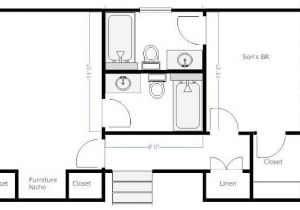 Home Plans with Jack and Jill Bathroom House Floor Plans Jack and Jill Bathroom Bathroom Decor