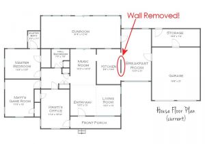 Home Plans with Kitchen In Front Of House the Victory is Mine Load Bearing Wall Removed Load