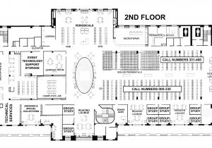 Home Plans with Library School Library Floor Plans