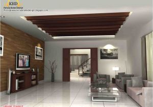 Home Plans with Photos Of Interior 3d Rendering Concept Of Interior Designs Kerala Home