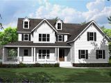 Home Plans with Porches 4 Bed Country House Plan with L Shaped Porch 500008vv