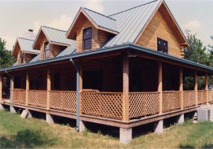 Home Plans with Porches Log Cabin Floor Plans with Wrap Around Porch
