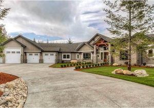 Home Plans with Rv Garage Mountain Ranch Home Plan with Rv Garage 23707jd