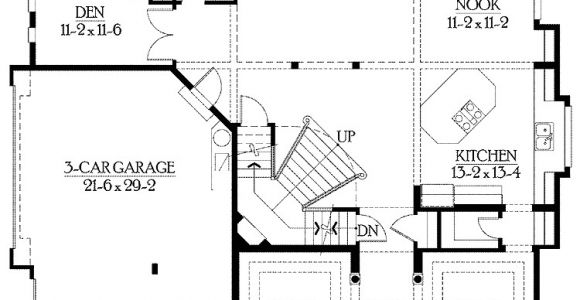 Home Plans with Side Entry Garage Narrow House Plans with Side Entry Garage Cottage House
