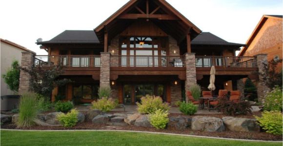 Home Plans with Walkout Basements Luxury Hillside House Plans with Walkout Basement New