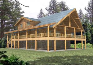 Home Plans with Wrap Around Porch Rustic House Plan with Wrap Around Porch Rustic House
