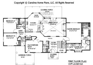 Home Plans without Garage Large Open Floor House Plan Chp Lg 2621 Ga Sq Ft Large