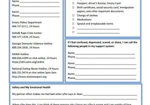 Home Safety Plan Template Safety Plan Template Cyberuse