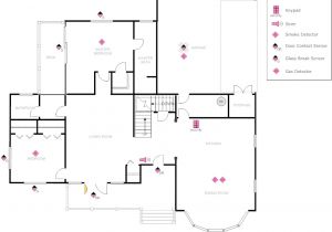 Home Security Plans Example Image House Plan with Security Layout Home Security Plans Example Image House Plan with Security Layout