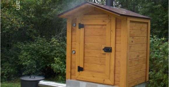 Home Smokehouse Plans How to Build A Cedar Smokehouse the Owner Builder Network