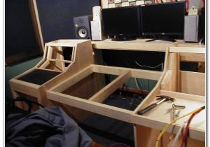 Home Studio Desk Plans Home Recording Studio Desk Plans Desk Interior Design