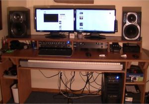Home Studio Desk Plans How to Build Home Recording Desk Plans Pdf Plans