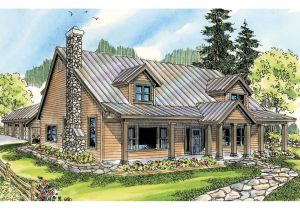 Home Style Plans Lodge Style House Plans Elkton 30 704 associated Designs