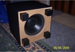 Home Subwoofer Box Plans Home theater Subwoofer Discuss Simple Sealed 12