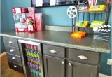 Home theater Concession Stand Plans Home Concession Finished Basements Pinterest A Tv
