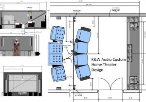 Home theater Floor Plans Home theater Room Floor Plan