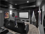 Home theater Planning Movie theater Room Decor Home theater Transitional with