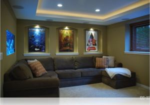 Home theater Plans Small Room Alluring Small Home theater Room Ideas L Shape Grey