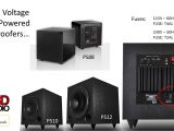 Home theater Subwoofer Plan Ps88 Home theater Subwoofer Dual Woofer Compact Design