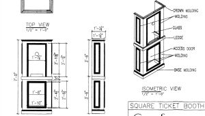 Home theater Ticket Booth Plans C Cinemashop Home theater Ticket Booths
