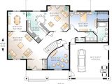Home theatre Plans Flowing Living Spaces and A Home theater 2159dr 1st