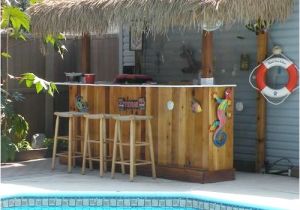 Home Tiki Bar Plans Beach Tiki Bar Ideas for the Home Backyard Coastal