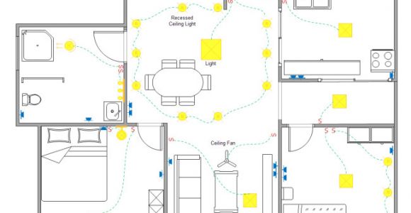 Home Wiring Plan Home Wiring Plan software Making Wiring Plans Easily