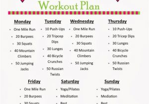 Home Work Out Plans Best 25 7 Day Workout Plan Ideas On Pinterest 2 Week