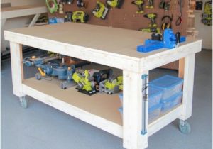 Home Workbench Plans Diy Workbench Shanty 2 Chic