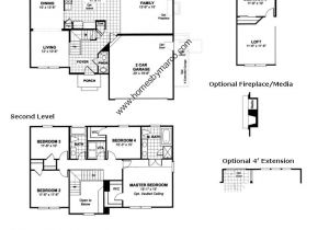 Homes by Marco Floor Plans Stanford Model In the Lancaster Falls Subdivision In Volo