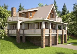 Homes Plans with Basements Hillside House Plans with Walkout Basement Hillside House