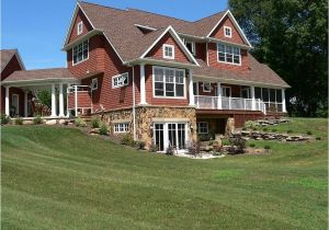 Homes Plans with Basements Love the Walk Out Basement Hill Set Up Country Cottage