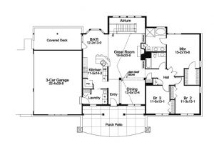 Homes with atriums Floor Plans Greensaver atrium Berm Home Plan 007d 0206 House Plans