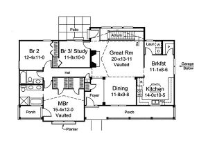 Homes with atriums Floor Plans Royalview atrium Ranch Home Plan 007d 0236 House Plans