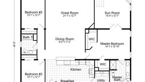 Homes with Floor Plans Wellington 40483a Manufactured Home Floor Plan or Modular