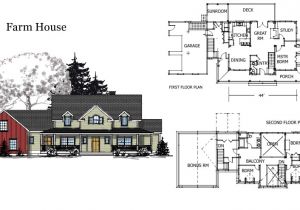 House and Barn Combination Plans Barn House Combination Plans Farm Home Building Plans