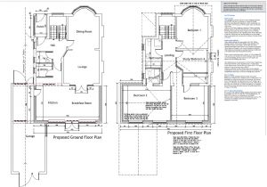 House Extension Plans Examples Example Plans