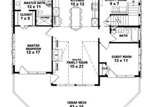House Plan 2 Bedroom 1 Bathroom 653775 Two Story 2 Bedroom 2 Bath Country Style House