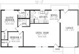 House Plan for 1000 Sq Feet 1000 Square Foot House Plans 1500 Square Foot House Small