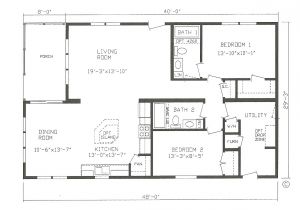 House Plan for 20×40 Site 2 Bedroom House Plans 30 X 40 House Plan for 20×40 Site 2 Bedroom House Plans 30 X 40