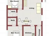 House Plan for 20×40 Site north Facing House Plans 20×30