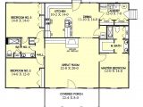 House Plans 1600 to 1700 Square Feet Ranch Style House Plan 3 Beds 2 Baths 1700 Sq Ft Plan