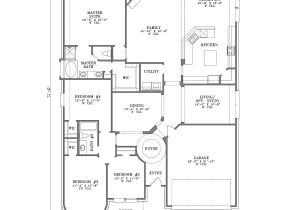 House Plans 4 Bedrooms One Floor 4 Bedroom