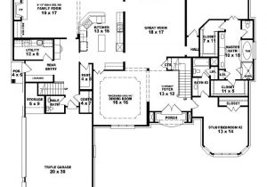 House Plans 4 Bedrooms One Floor 653924 1 5 Story 4 Bedroom 4 5 Bath French Country