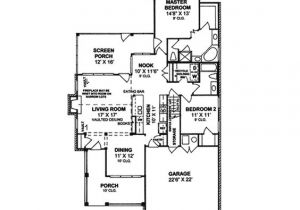 House Plans and More Com Home Plan Ranch House Plan First Floor 130d 0166 From