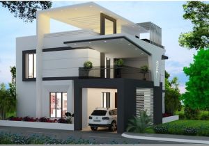House Plans Built for A View 3d View Of A Beautiful House Designed by Apnaghar for