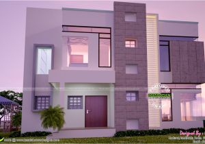 House Plans Built for A View Contemporary Home All Side Views Kerala Home Design