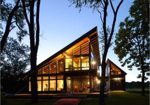 House Plans Built for A View Cool Lake Home Designed to Enjoy the Views and Create Art