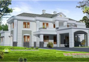 House Plans Colonial Style Homes April 2013 Kerala Home Design and Floor Plans